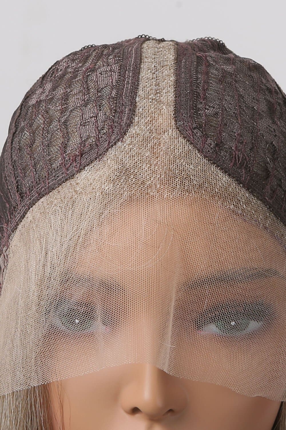 13*2" Lace Front Wigs Synthetic Long Wave 24" 150% Density in Medium Blonde Highlights Medium Blonde Highlights One Size wigs by Trendsi | Fleurcouture