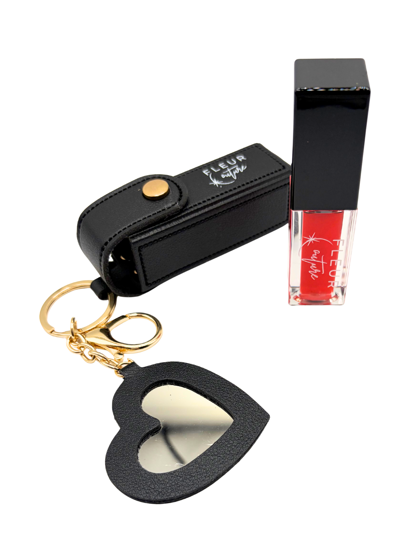Glossy Glam Key ring (Pomegranate)