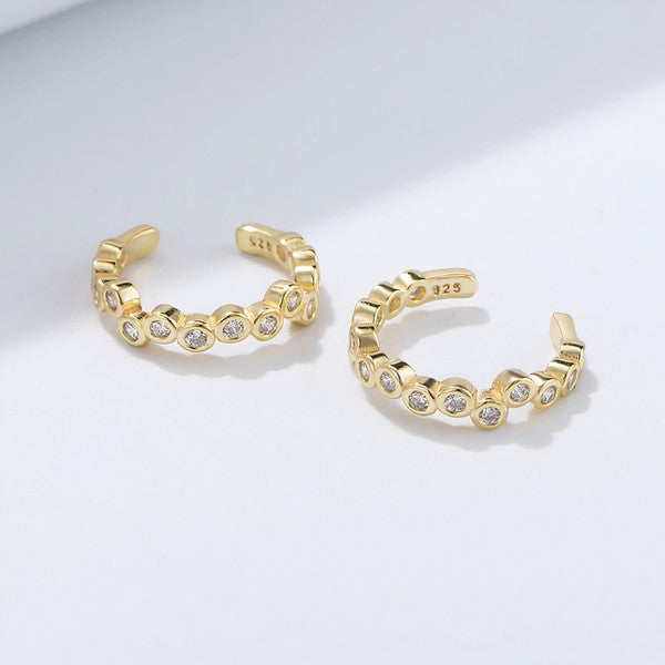 Adele Ear Cuff Set Gold OS by ClaudiaG Collection | Fleurcouture