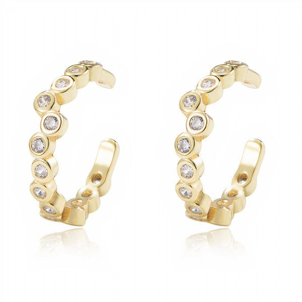 Adele Ear Cuff Set Gold OS by ClaudiaG Collection | Fleurcouture