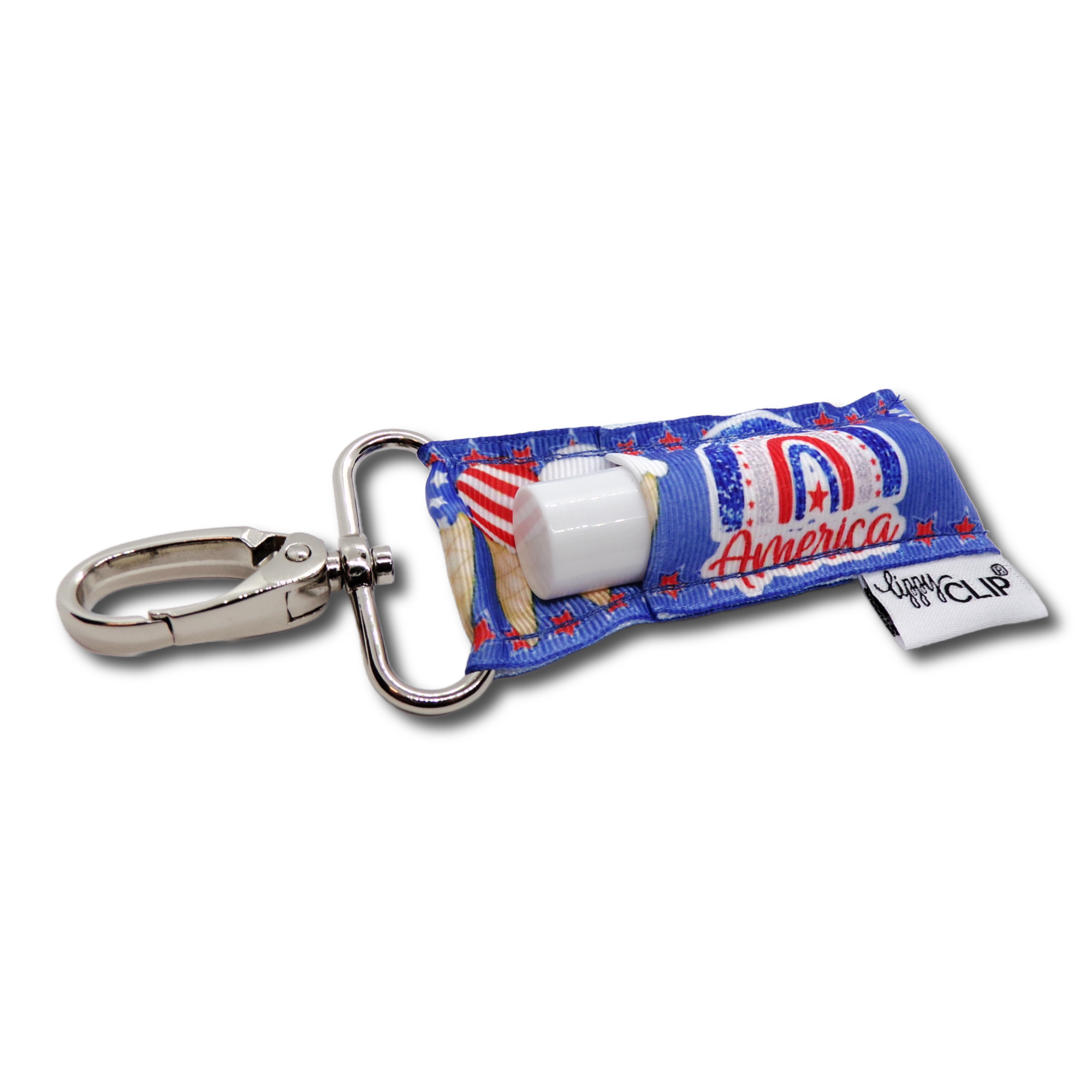 America the Beautiful LippyClip® Lip Balm Holder Retail by LippyClip® | Fleurcouture