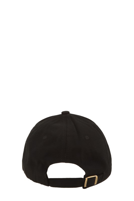 BADDIE Embroidery Cotton Cap OS by ICCO ACCESSORIES | Fleurcouture