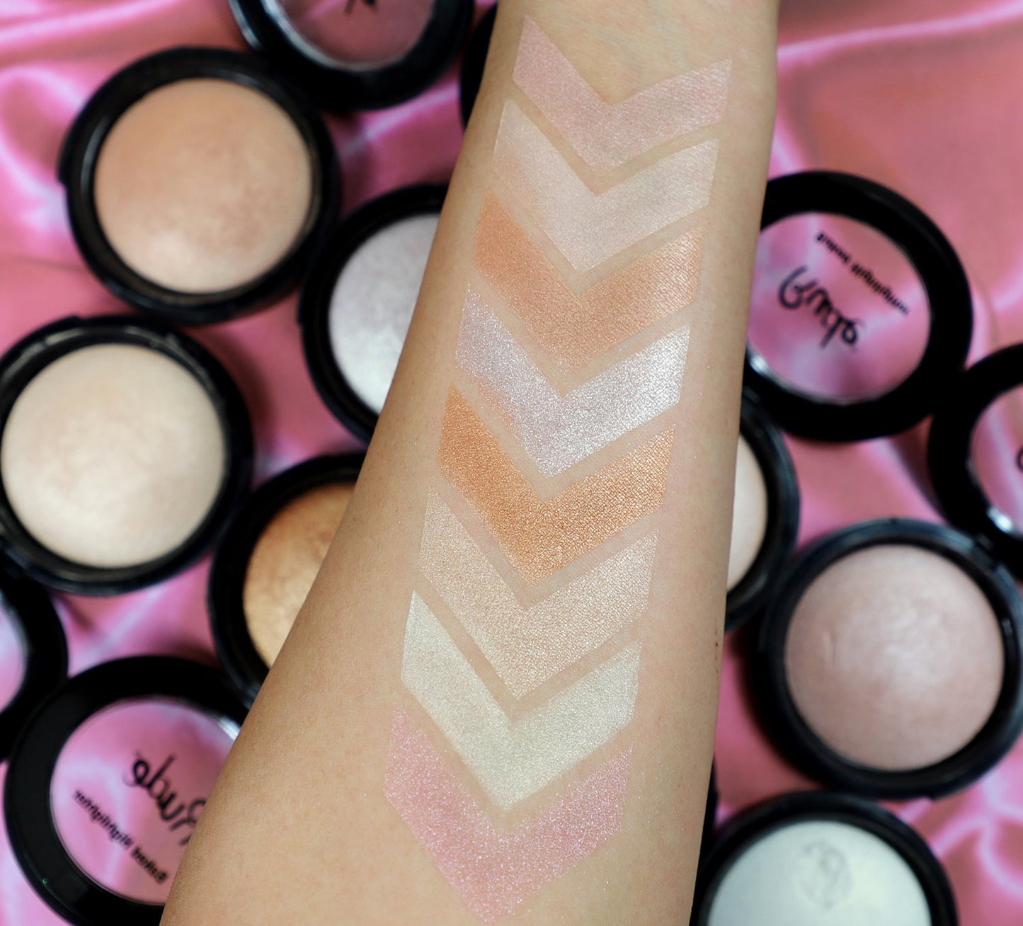 Baked Highlighter Highlighter by Rude Cosmetics | Fleurcouture