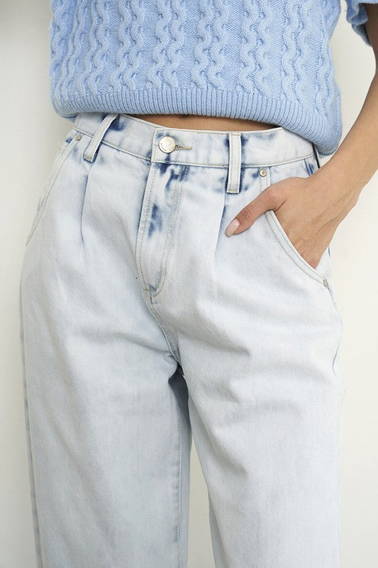 BALLOON SLOUCH JEANS LIGHT by Insane Gene | Fleurcouture