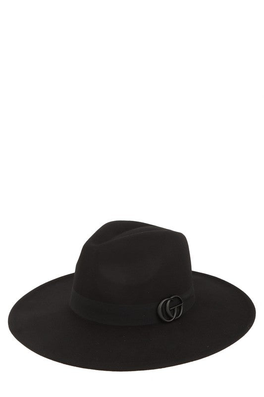 Basic CG Charm Fedora Hat OS by ICCO ACCESSORIES | Fleurcouture
