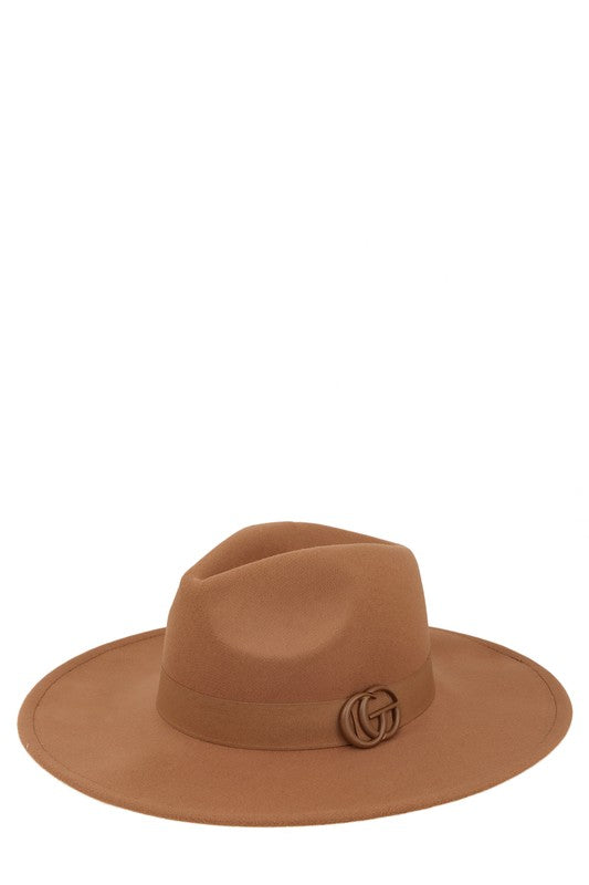 Basic CG Charm Fedora Hat OS by ICCO ACCESSORIES | Fleurcouture