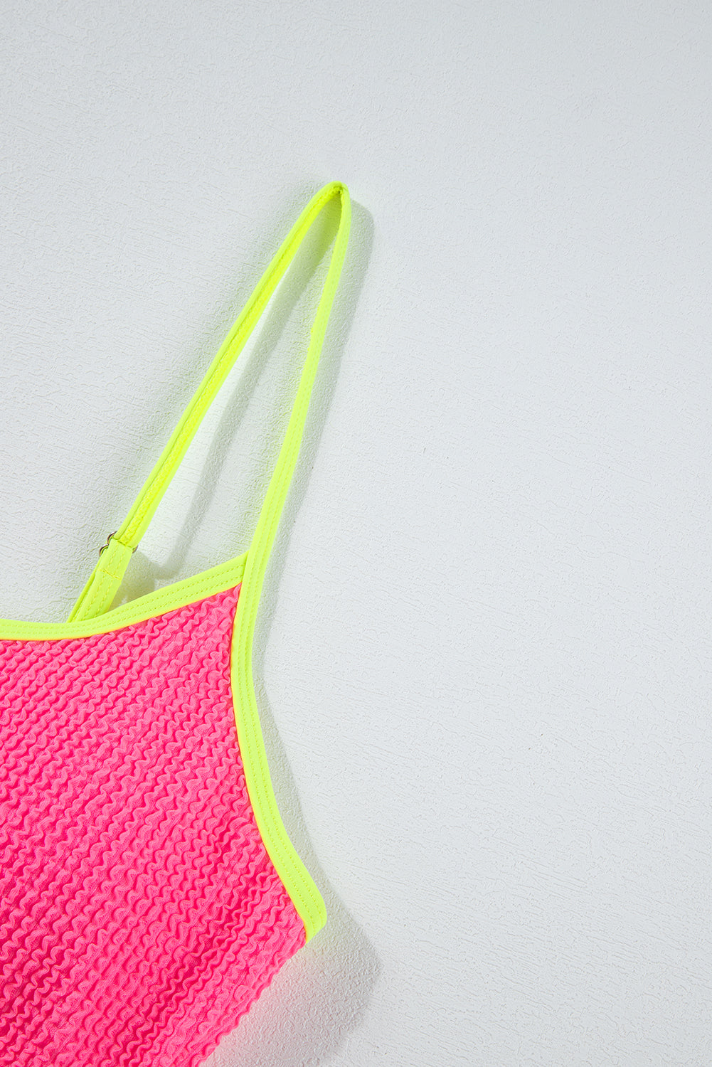 Beau Blue Color Block High Waisted Sexy Bikini Set 95%Polyester+5%Elastane Swimwear/High Waisted Swimsuit by Fleurcouture | Fleurcouture