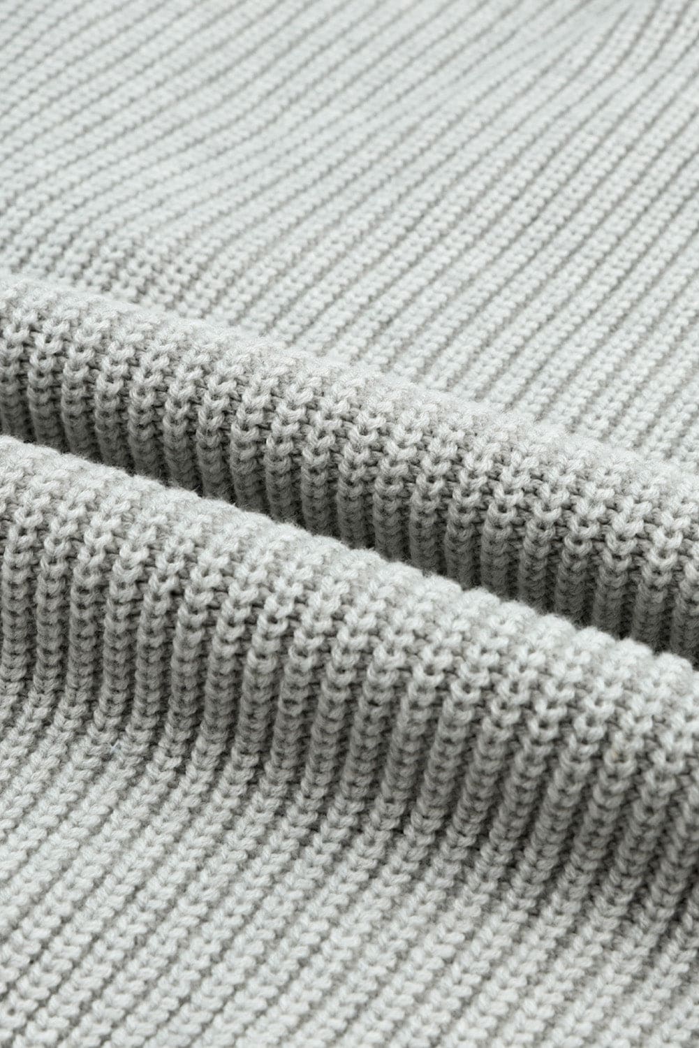 Black Knitted V Neck Sweater and Casual Pants Set 60%Cotton+40%Acrylic Two Piece Sets by Fleurcouture | Fleurcouture