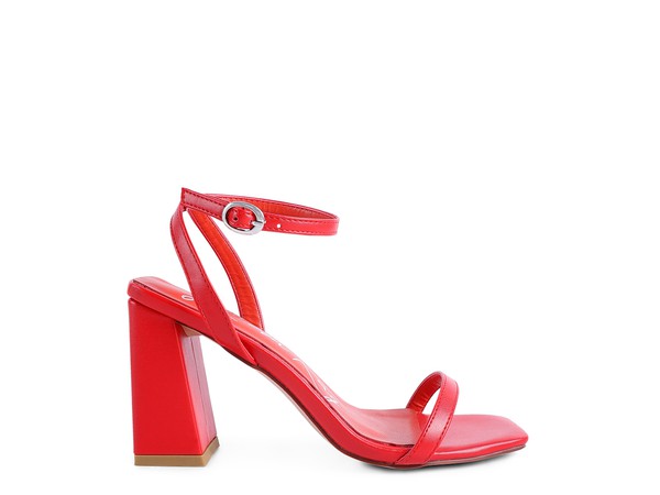 Block Heel Ankle Strap Sandals by Rag Company | Fleurcouture