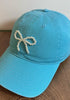 Bow baseball cap BABY BLUE One Size by Miss Sparkling | Fleurcouture