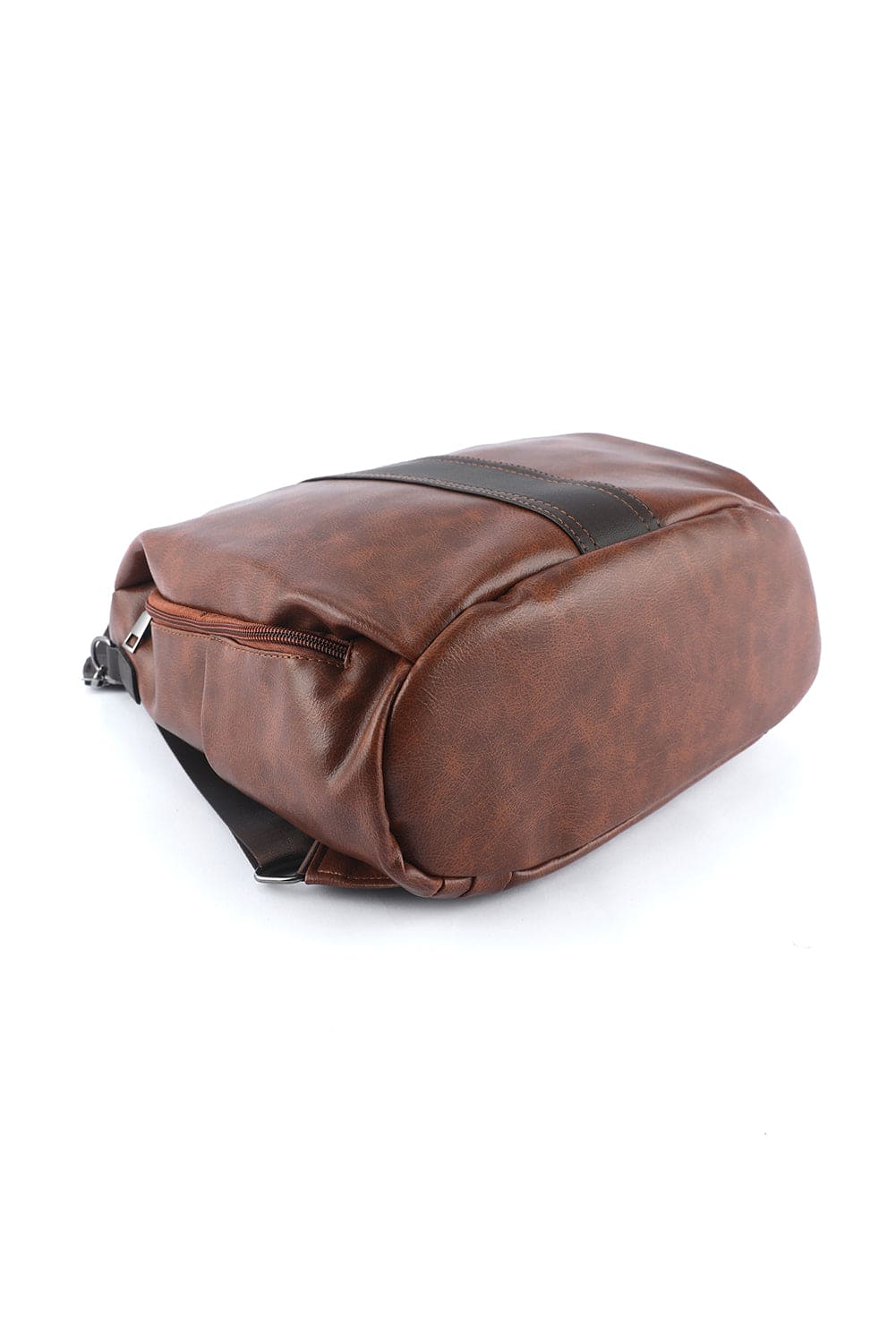 Brown Multifunctional Retro Faux Leather Backpack Brown ONE SIZE Pu Leather Shoes & Bags by Fleurcouture | Fleurcouture