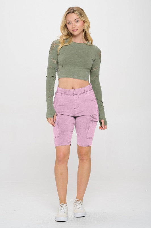 CARGO BERMUDA SHORTS by OTOS Active | Fleurcouture