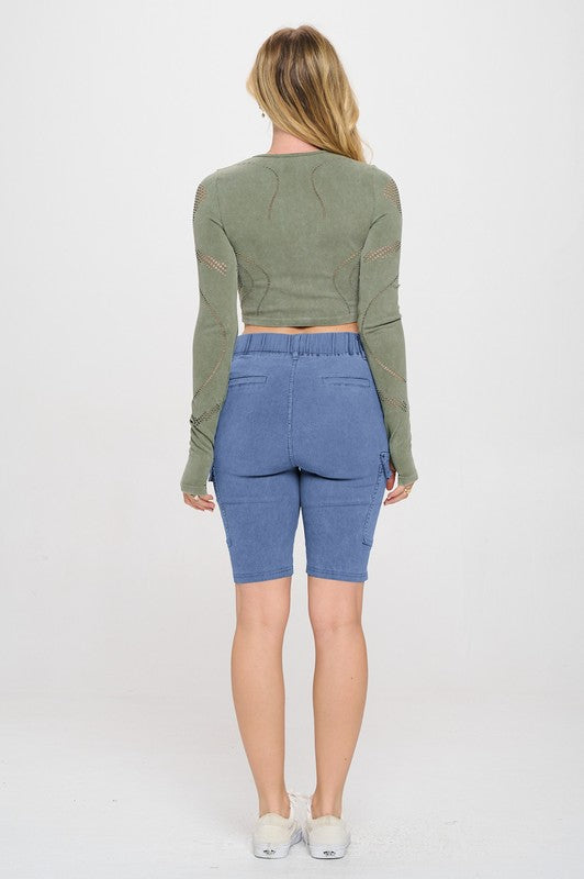 CARGO BERMUDA SHORTS by OTOS Active | Fleurcouture