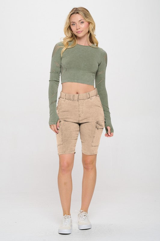 CARGO BERMUDA SHORTS by OTOS Active | Fleurcouture