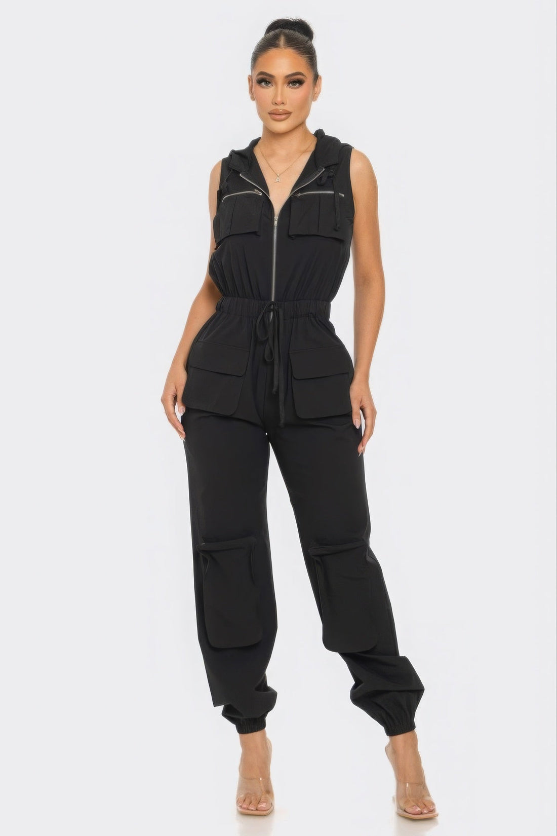 Cargo Jumpsuit by Fleurcouture | Fleurcouture