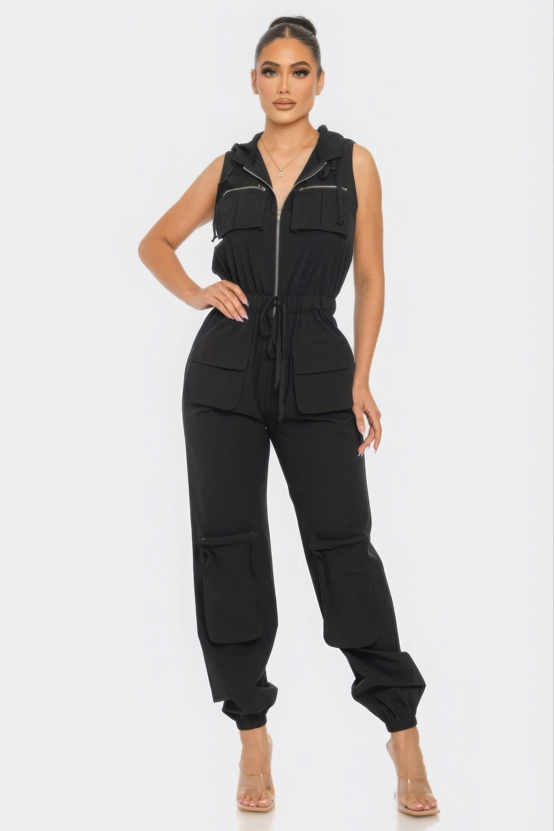 Cargo Jumpsuit by Fleurcouture | Fleurcouture