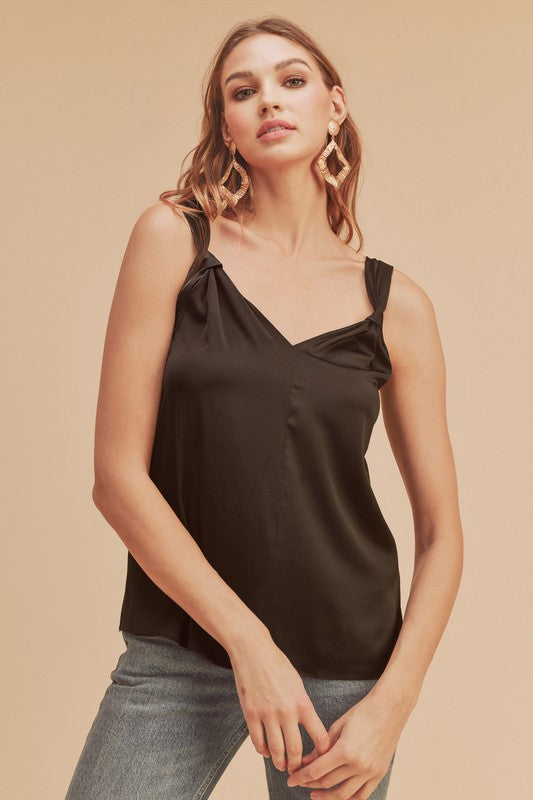 Carissa Top BLACK S by Aemi + Co | Fleurcouture