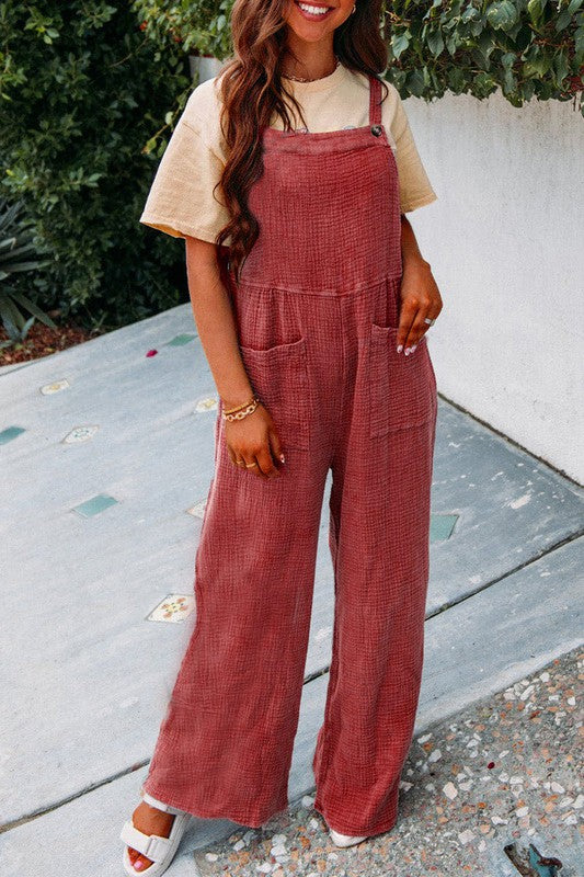 Casual jumpsuit by Miss Sparkling | Fleurcouture