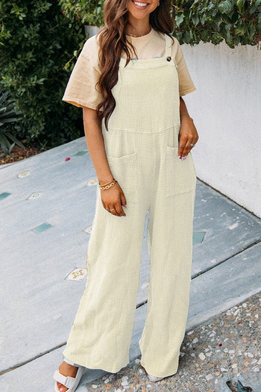 Casual jumpsuit by Miss Sparkling | Fleurcouture