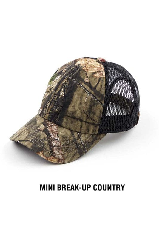 CC Mossy Oak Baseball Cap Hat Mini Break-Up Country OneSize by Aili&