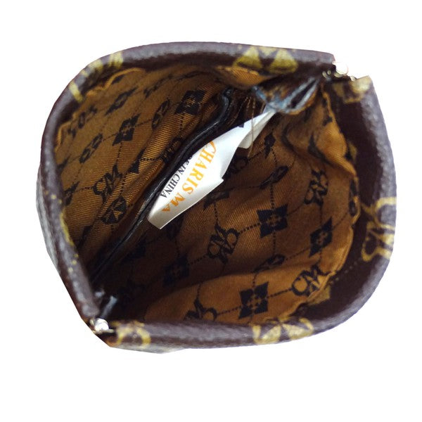 CM Monogram Spring Zip 2-in-1 Coin Purse one by Fashion World | Fleurcouture
