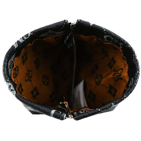 CM Monogram Spring Zip 2-in-1 Coin Purse one by Fashion World | Fleurcouture