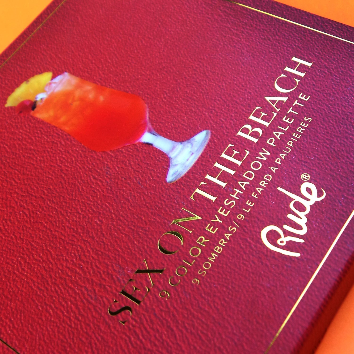 Cocktail Party 9 Pigment & Eyeshadow Palette - Sex on The Beach Eyeshadow Palette by Rude Cosmetics | Fleurcouture