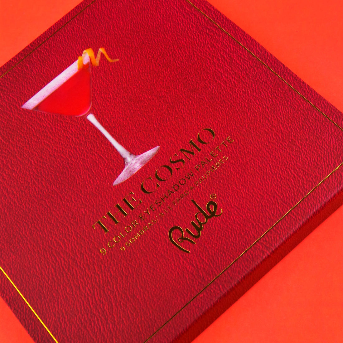 Cocktail Party 9 Pigment & Eyeshadow Palette - The Cosmo Eyeshadow Palette by Rude Cosmetics | Fleurcouture