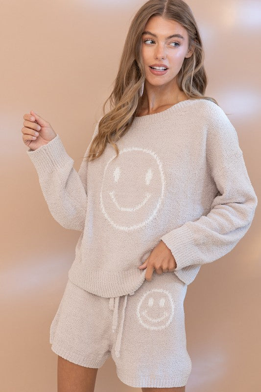 Cozy Soft Top with Shorts Set by Blue B | Fleurcouture
