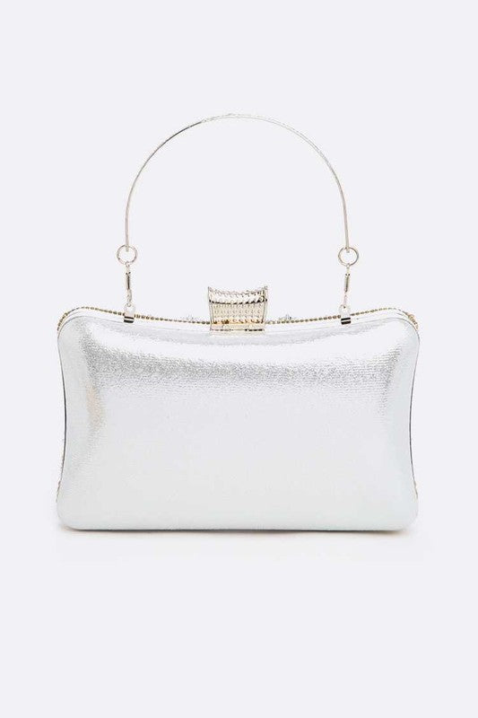 Crystal Iconic Bridal Party Box Clutch O/S by Artini Accessories | Fleurcouture