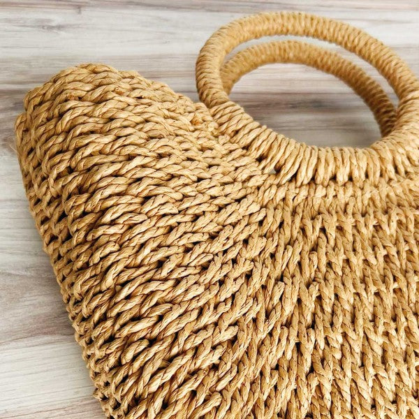 Cyrus Beach Bag Khaki OS by ClaudiaG Collection | Fleurcouture