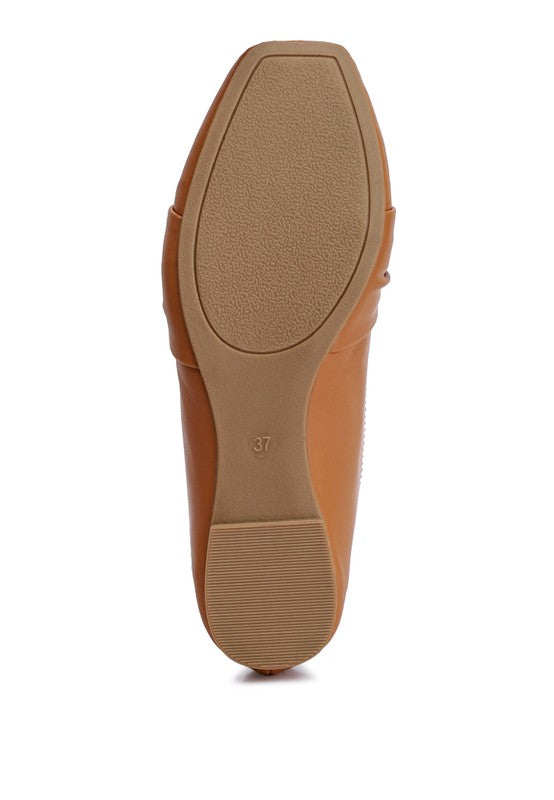 Denali Recycled Faux Leather Flat Loafers by Rag Company | Fleurcouture