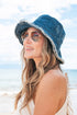 Denim Bucket Hat Dark Wash OneSize by Aili&