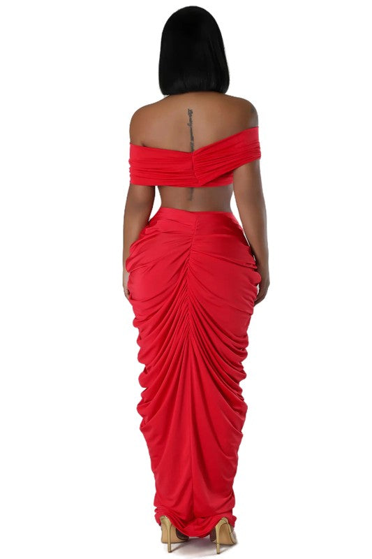 FASHION WOMEN TWO PIECE PARTY DRESS SET by By Claude | Fleurcouture