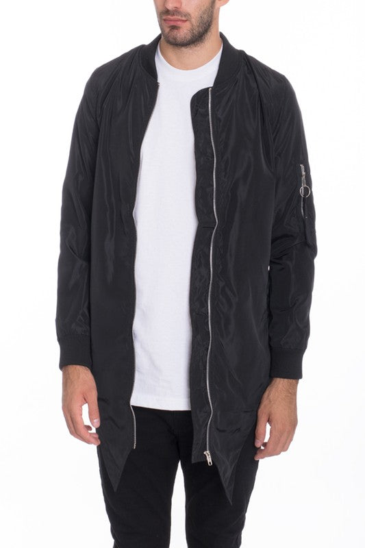 FISH TAIL BOMBER JACKETS BLACK M Men&