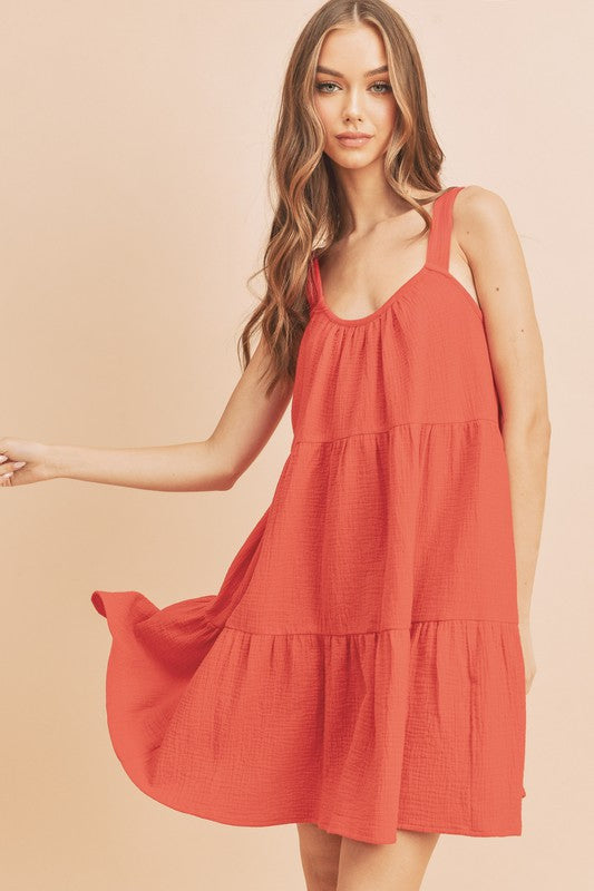 Frances Dress RED S by Aemi + Co | Fleurcouture