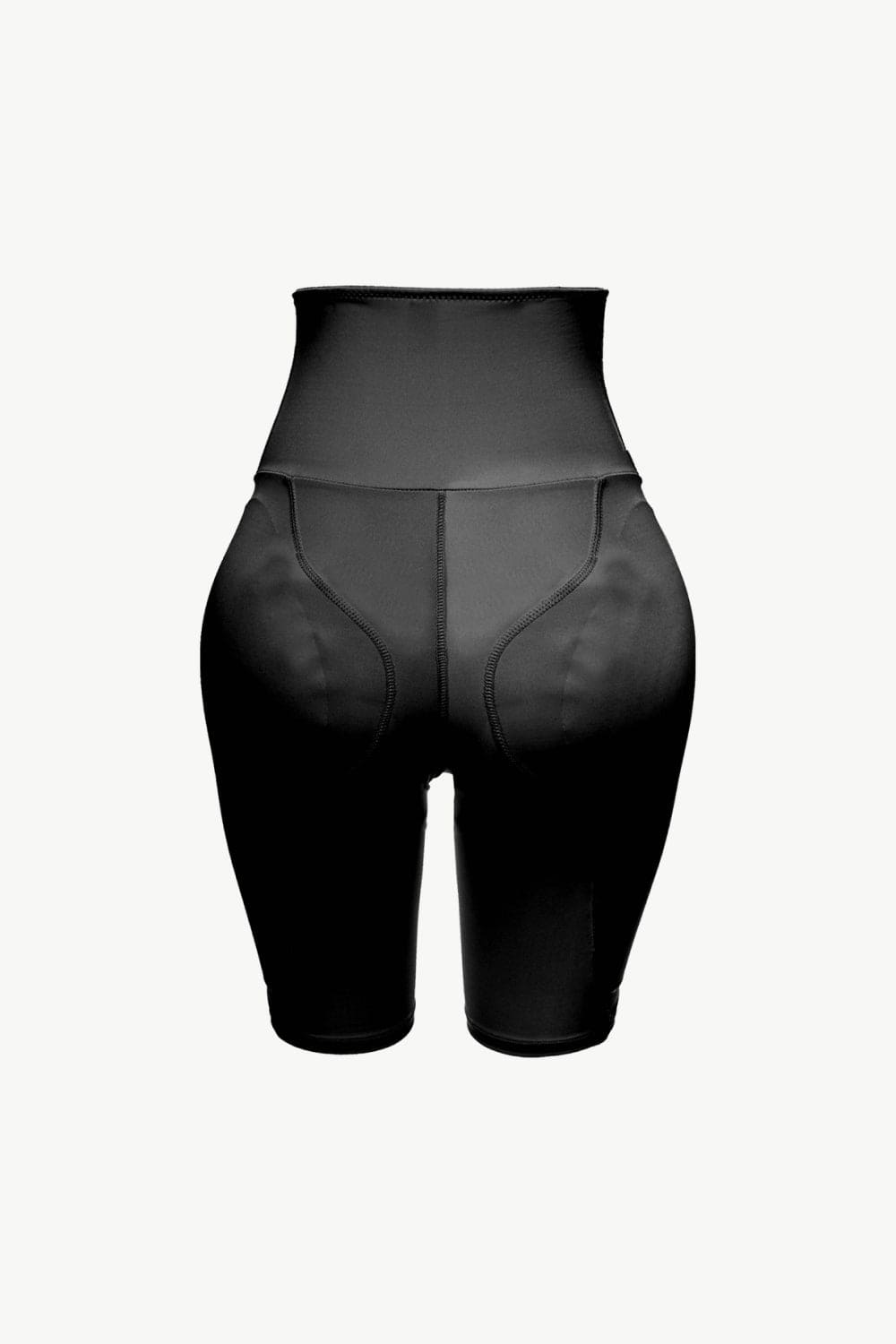 Full Size High Waisted Pull-On Shaping Shorts Shorts by Trendsi | Fleurcouture