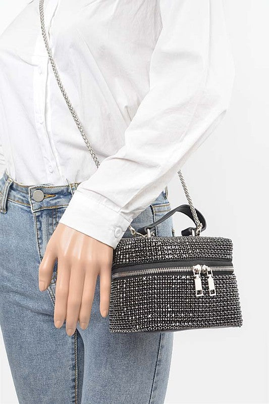 Full Stone Small Vanity Iconic Swing Bag O/S by Artini Accessories | Fleurcouture