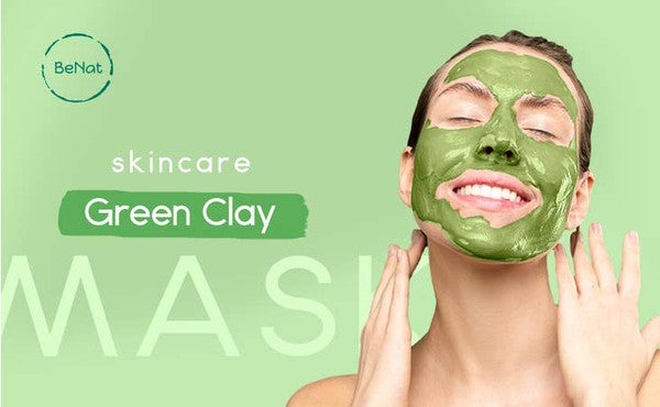 Green Clay Mask As shown One Size by BeNat | Fleurcouture