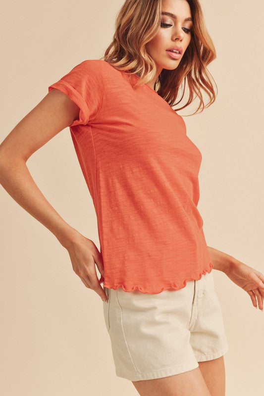Gwen Baby Tee S by Aemi + Co | Fleurcouture