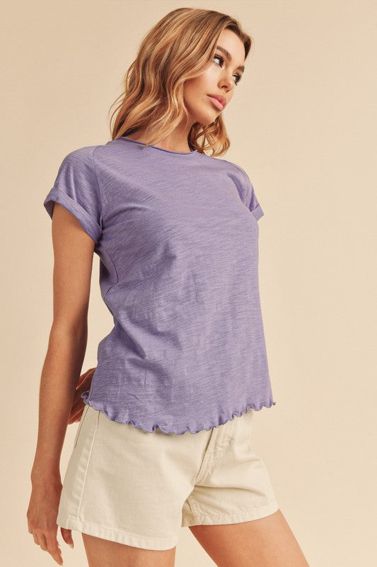 Gwen Baby Tee S by Aemi + Co | Fleurcouture