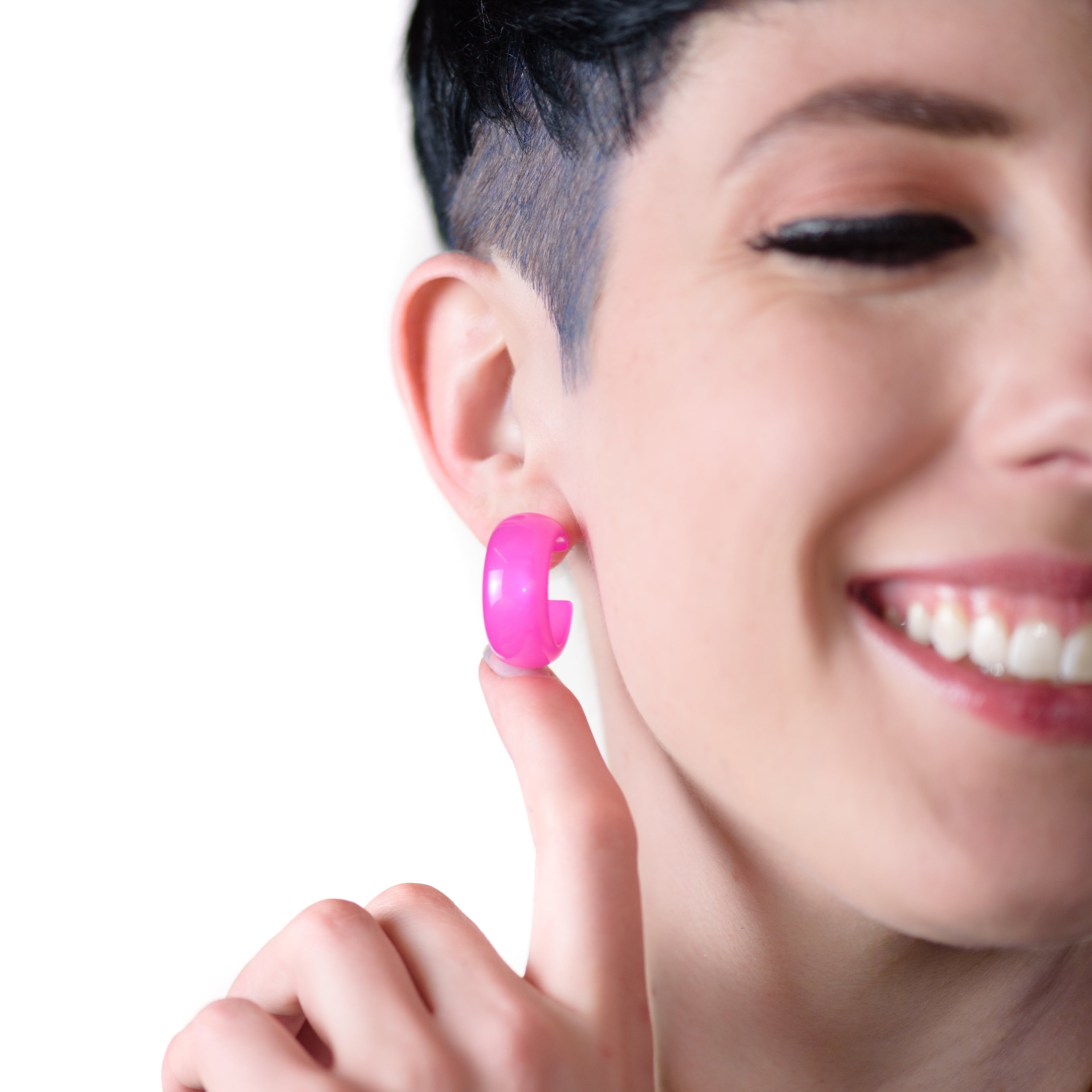 Haskell Hoop Earrings Haskell Hoops by Leetie Lovendale | Fleurcouture