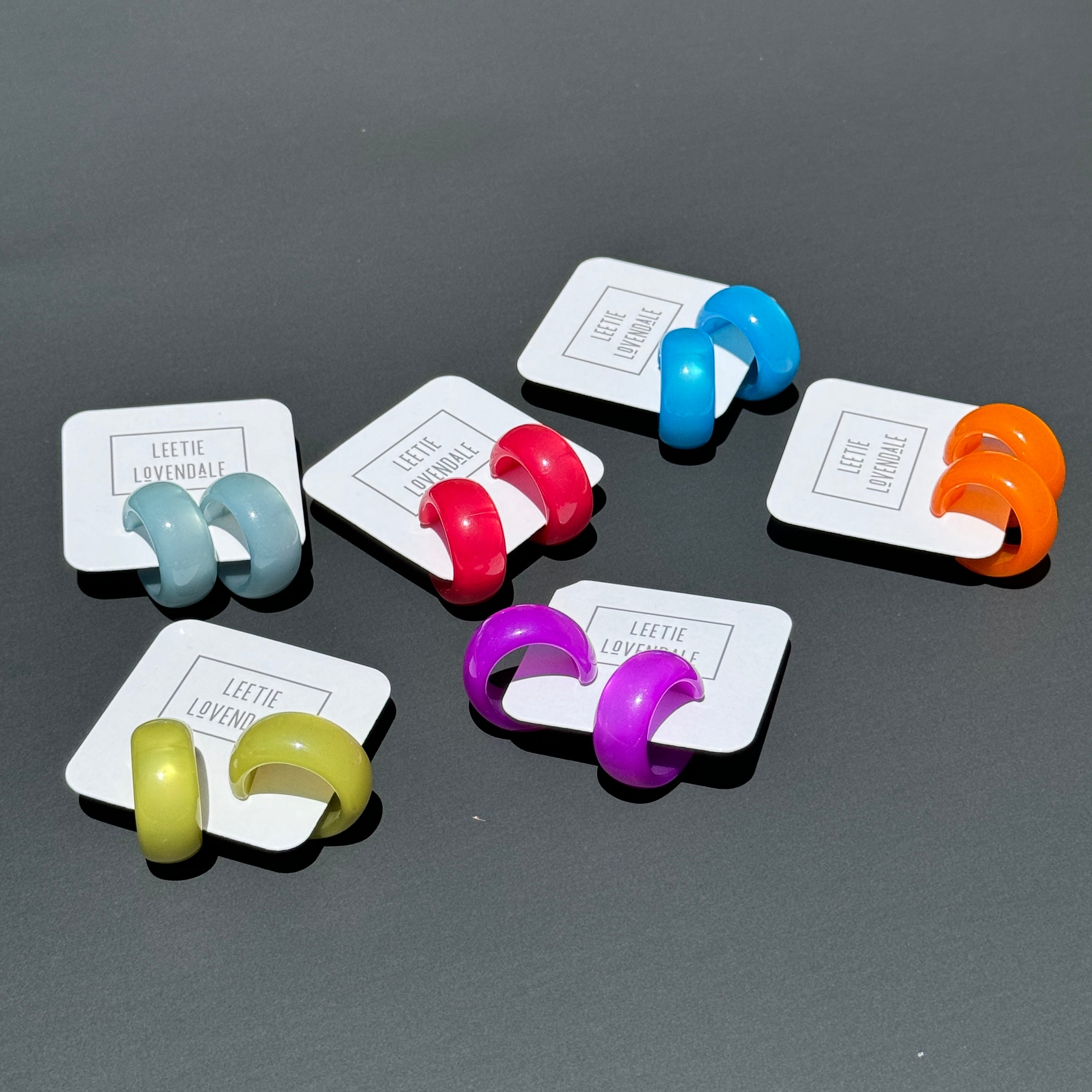 Haskell Hoop Earrings Haskell Hoops by Leetie Lovendale | Fleurcouture