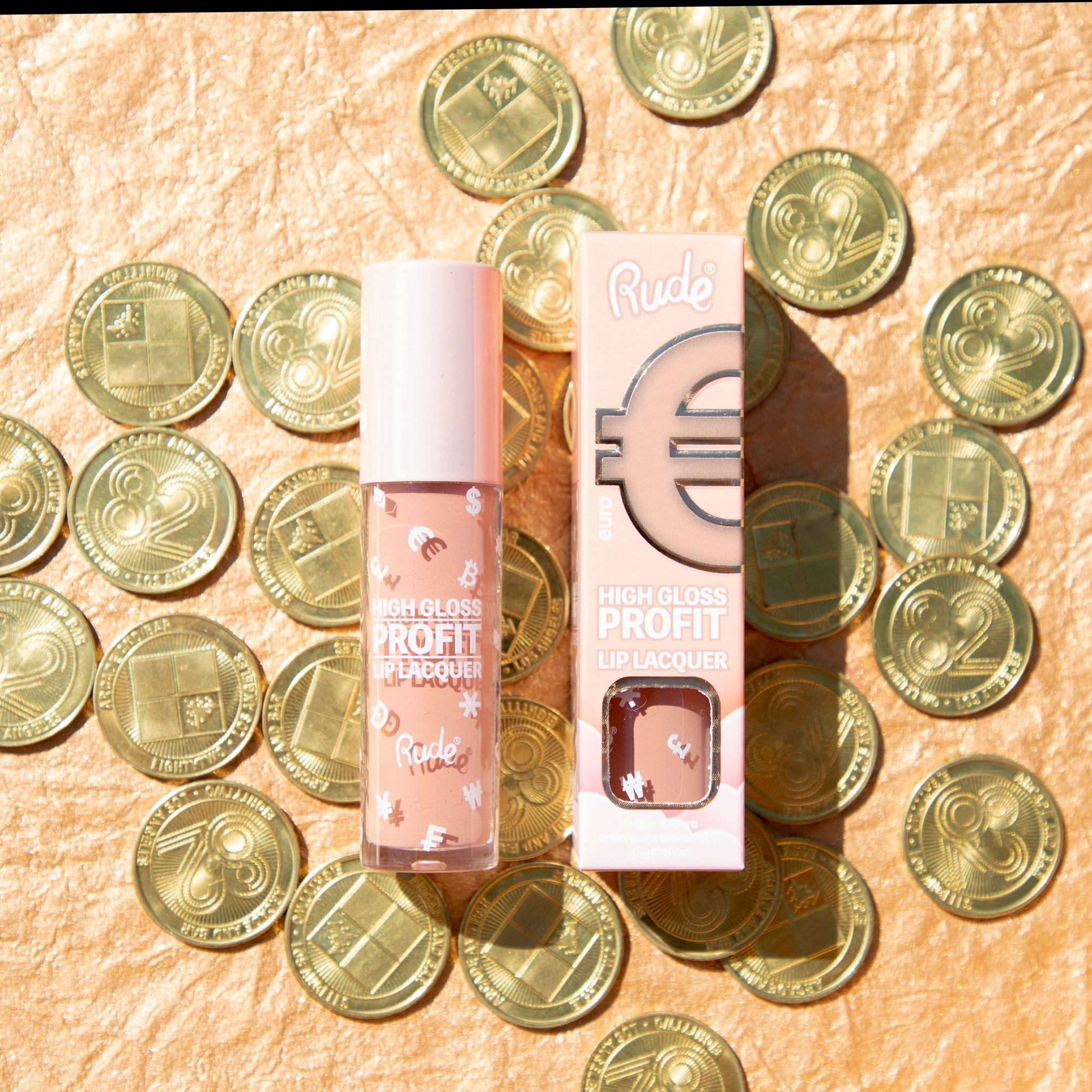 High Gloss Profit Lip Lacquer Euro Lip Gloss by Rude Cosmetics | Fleurcouture