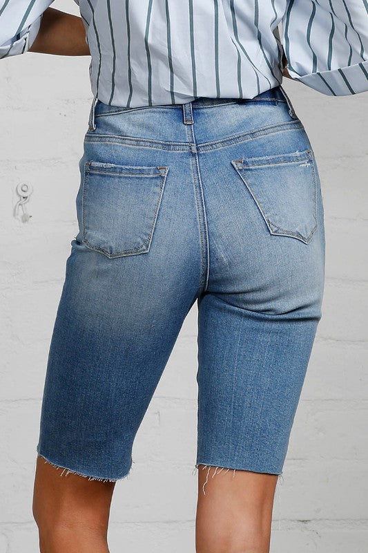 HIGH RISE BIKE SHORTS DARK by Insane Gene | Fleurcouture