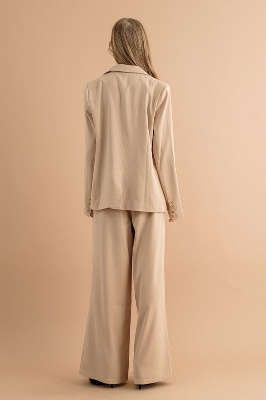 HIGHT WAIST WIDE PANTS by Sweet Generis | Fleurcouture