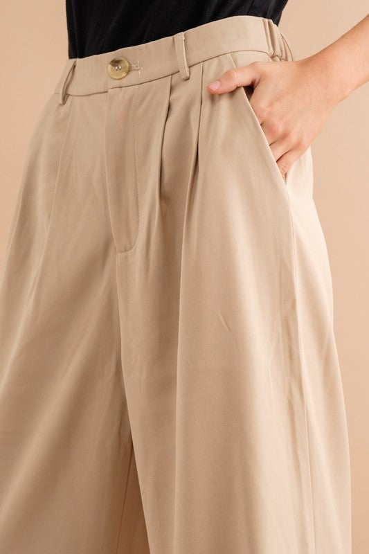 HIGHT WAIST WIDE PANTS by Sweet Generis | Fleurcouture