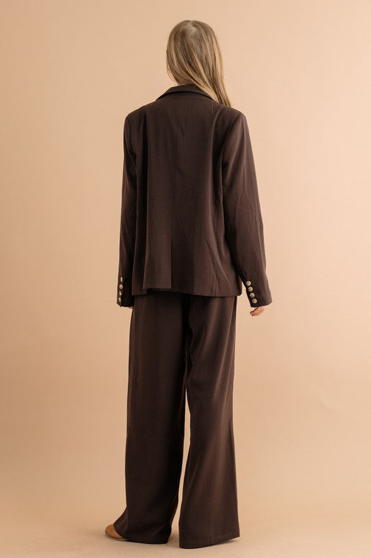 HIGHT WAIST WIDE PANTS by Sweet Generis | Fleurcouture