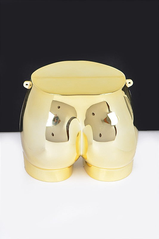 Iconic Butt Shape Novelty Clutch Swing Bag O/S by Artini Accessories | Fleurcouture