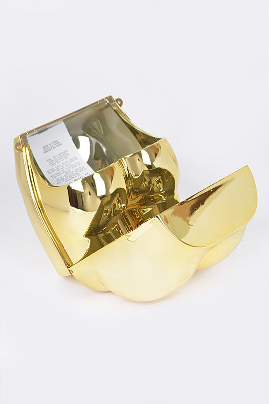 Iconic Butt Shape Novelty Clutch Swing Bag O/S by Artini Accessories | Fleurcouture